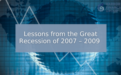 Lessons from the Great Recession of 2007 – 2009
